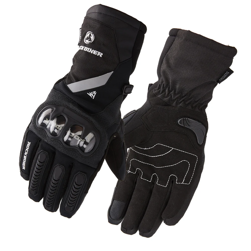

2018 New Arrival Carbon Fiber Motorcycle Gloves Winter Keep Warm Touch Screen Motocross Gloves Men Women 100% Waterproof luvas