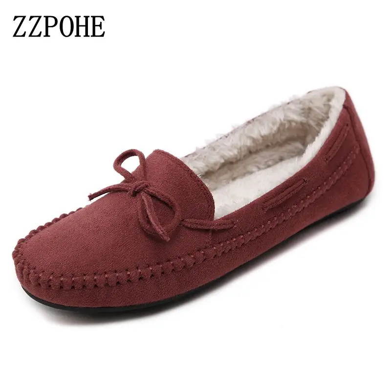 ZZPOHE/Женская обувь коллекция 2017 года сезон осень зима женская из натуральной кожи