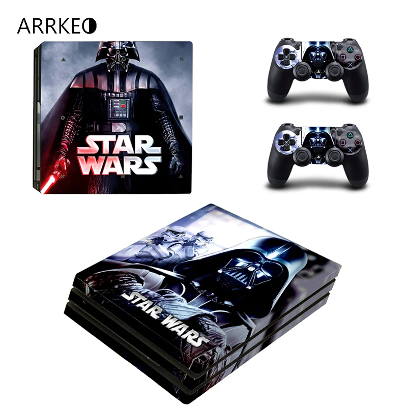 ARRKEO Звездные войны Дарт Вейдер виниловая Обложка Наклейка защитная кожа для sony