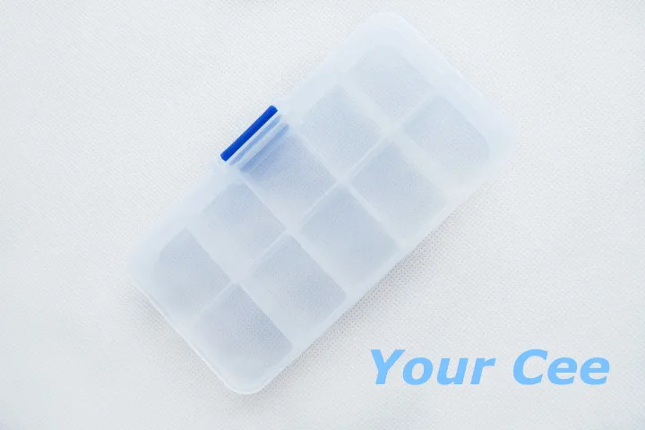 1 шт. пластиковая коробка для хранения компонентов раскладушки 13 2*6 9*2 3 см |