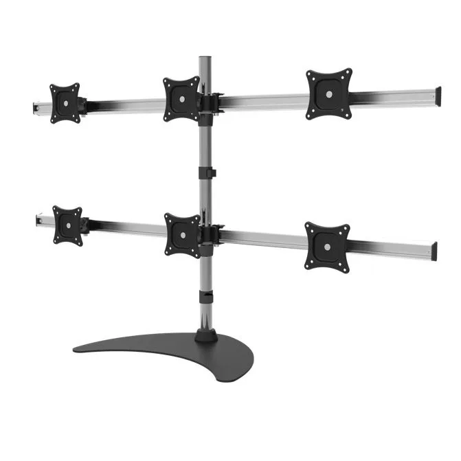15 27 &quotАлюминиевый сплав 6 экран LCD TV Mount Free Lifting Sliding Full Motion настольная подставка