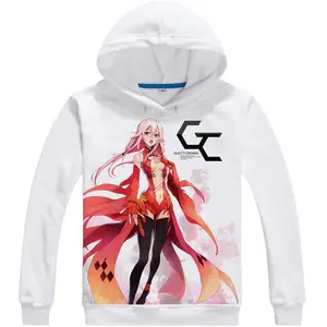 Толстовка с изображением виновной короны, белая толстовка для косплея аниме Инори Юзуриха, милые толстовки, фанаты японского мультфильма