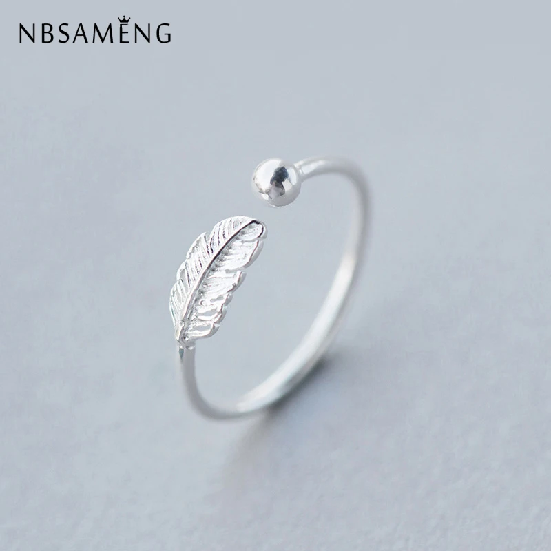 Женское коктейльное кольцо nbsapeng регулируемое Открытое из 100% стерлингового