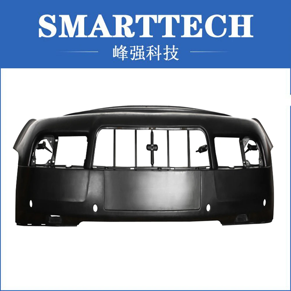 

Precision injection moulded automotive plastic bumper manufacturing