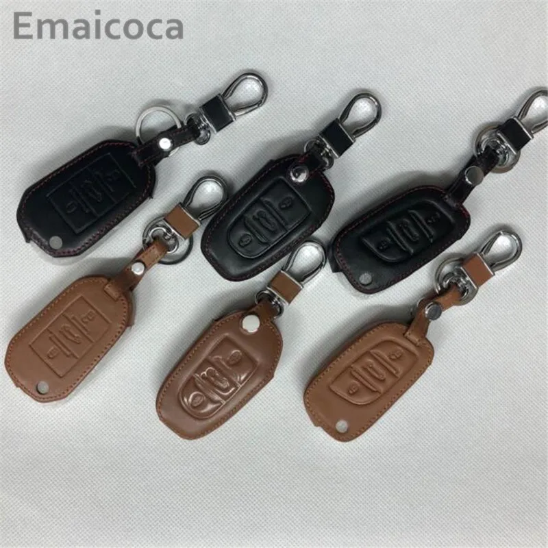 Чехол для автомобильных ключей Emaicoca чехол Peugeot 206 207 208 301 307 308 407 408 508 2008 3008 4008/для