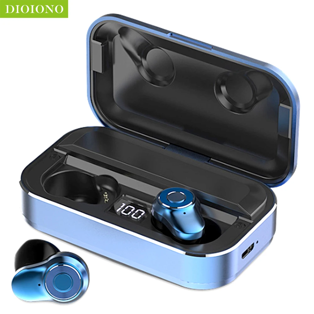 DioIono TWS Bluetooth 5 0 гарнитура с сенсорным управлением беспроводные наушники
