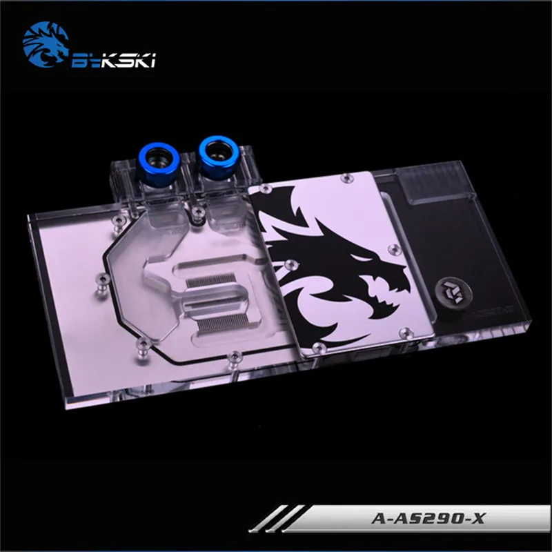 Блок питания Bykski для ASUS R9 390X 290X 290 графическая карта RGB или RBW|gpu water block|water blockgpu |