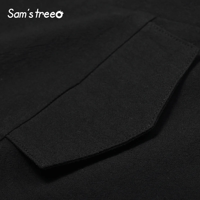 Samstree, хлопковая неоновая зеленая женская рубашка, сексуальная, v-образный вырез, женский короткий топ, модная уличная одежда, женские блузки,, летние однотонные рубашки