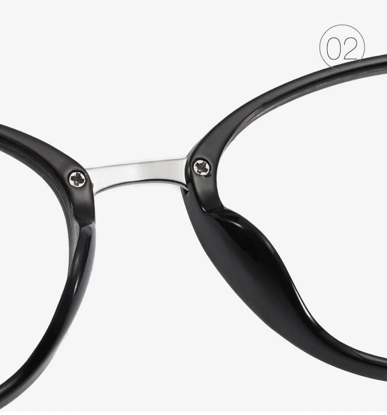 Новинка TR90 очки оправа Мужская большая оправа простой металлический нос луч плоская оправа женский ультра светильник декоративные художественные очки