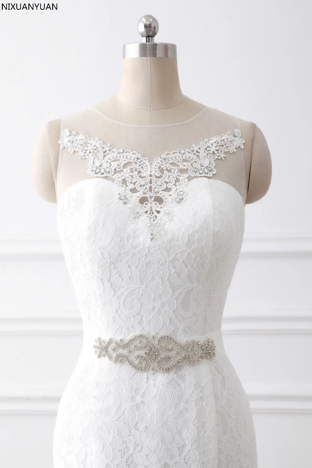 Бесплатная доставка блестящее атласное свадебное платье с кружевными цветами и