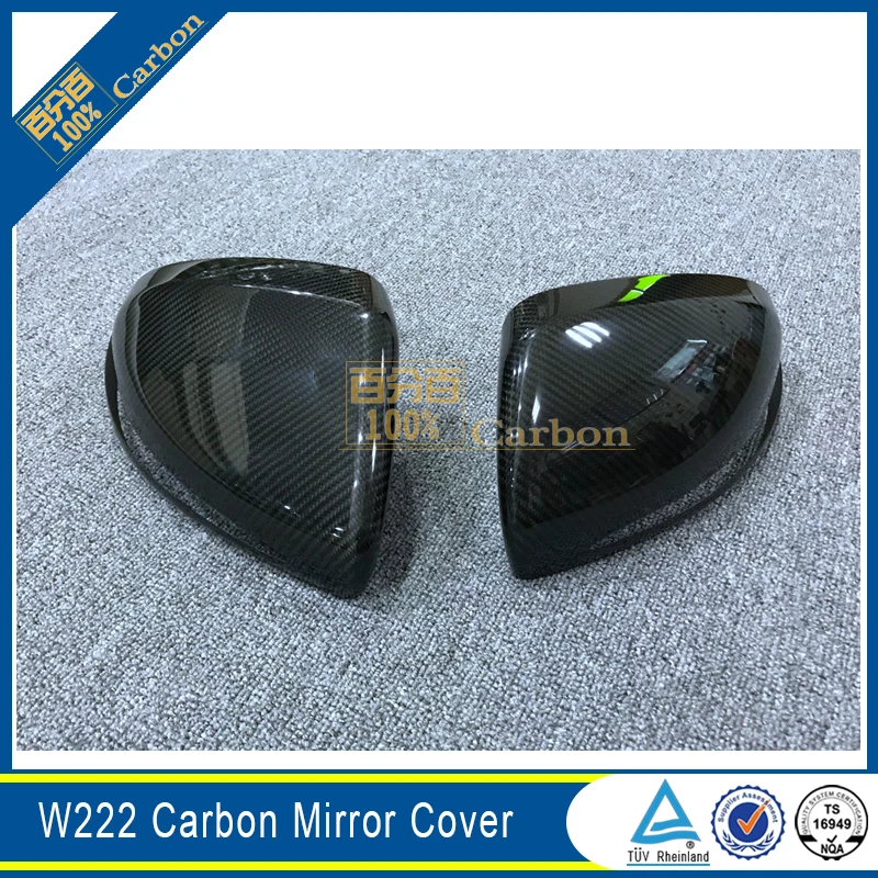 Для Mercedes W205 X205 W222 W213 Крышка для зеркала из углеродного волокна Cap RHD|carbon fiber mirror