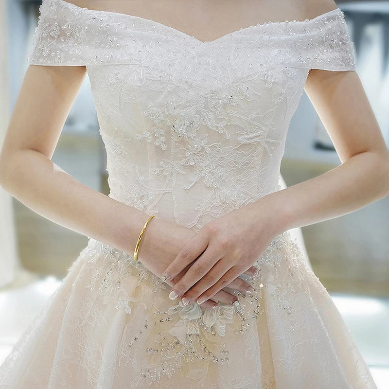 Роскошное бальное платье принцессы Vestido de noiva свадебные платья 2019 недорогие