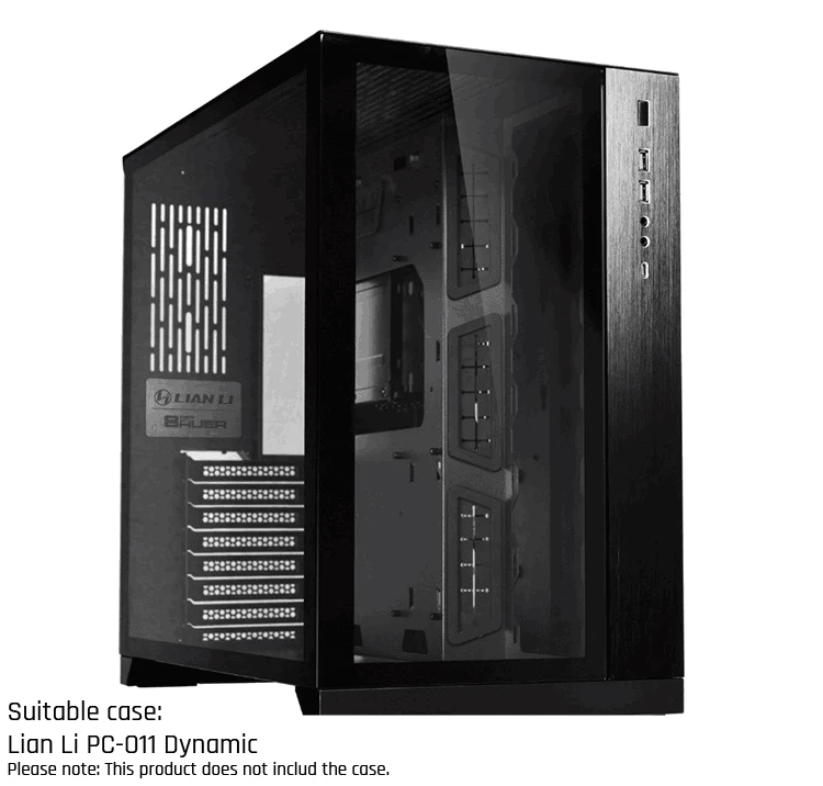 Курган LLO11Q-SDBV1, передние водные платы для Lian Li PC-O11 динамический чехол, для Intel cpu водоблок и один GPU здание