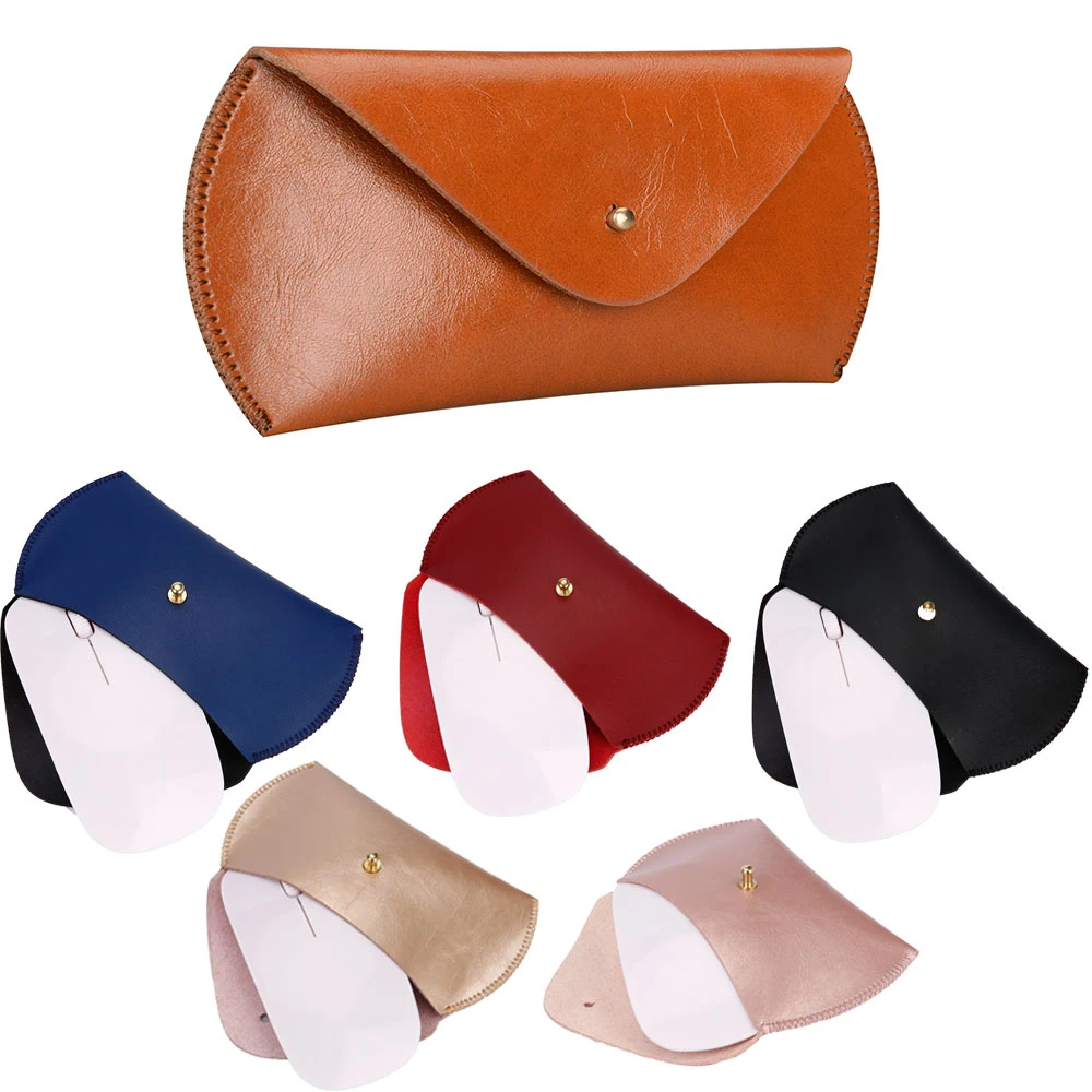 Чехол для ноутбука сумка мыши тонкий чехол из искусственной кожи и микрофибры