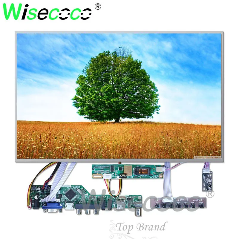 ЖК экран с антибликовым покрытием wisecoco 15 4 дюйма LVDS HDMI VGA 30 штырьков плата драйвера