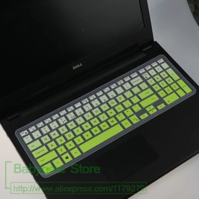 15 6 дюймовый силиконовый чехол для клавиатуры ноутбука Dell Vostro 5568 3568 V3568 vostr15 5000 v5568