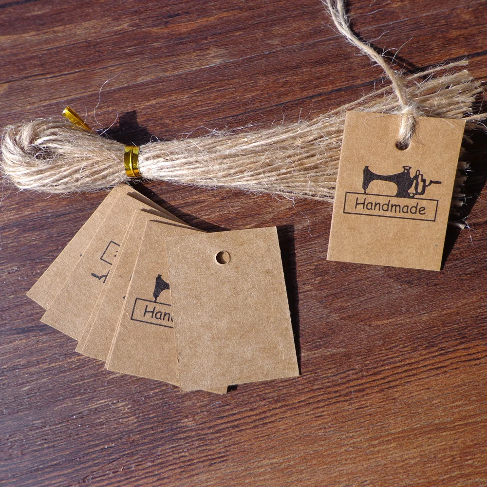 100 шт. крафтовые закладки для бирки 3 х4 см|design bookmark|kraft bookmarkhandmade bookmark |