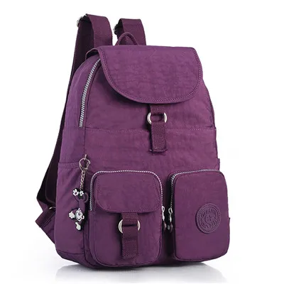 TEGAOTE, маленький рюкзак для девочек-подростков, Mochila Feminina, нейлоновые Водонепроницаемые рюкзаки для женщин, карманный рюкзак для путешествий, Sac A Dos - Цвет: Color 2