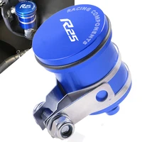 cnc aluminum motorcycle clutch tank cylinder master oil cup brake fluid reservoir for yamaha yzf r25 yzf r25 2015 2016 2017 2018