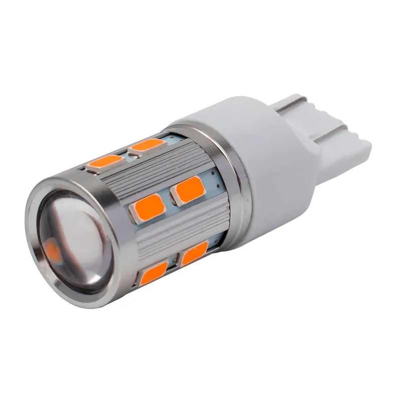 2 шт. T20 7443 W21/5 Вт супер яркий 16 SMD 5630 5730 светодиодный задний фонарь для автомобиля