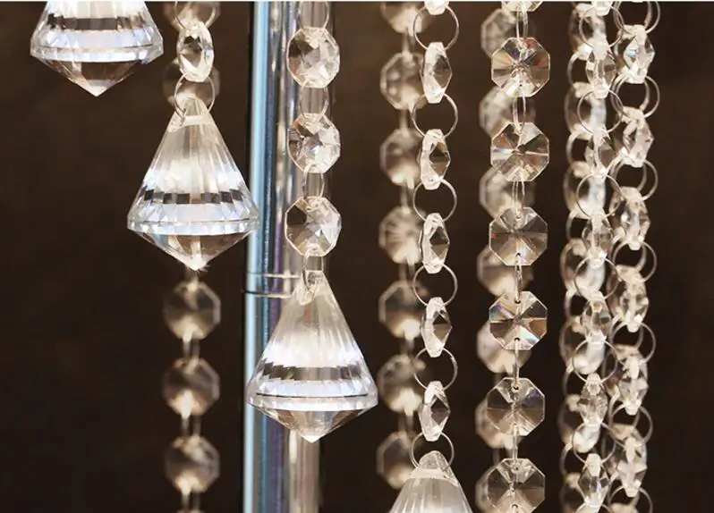 Напольный светильник светодиодный большой белый синий розовый красный