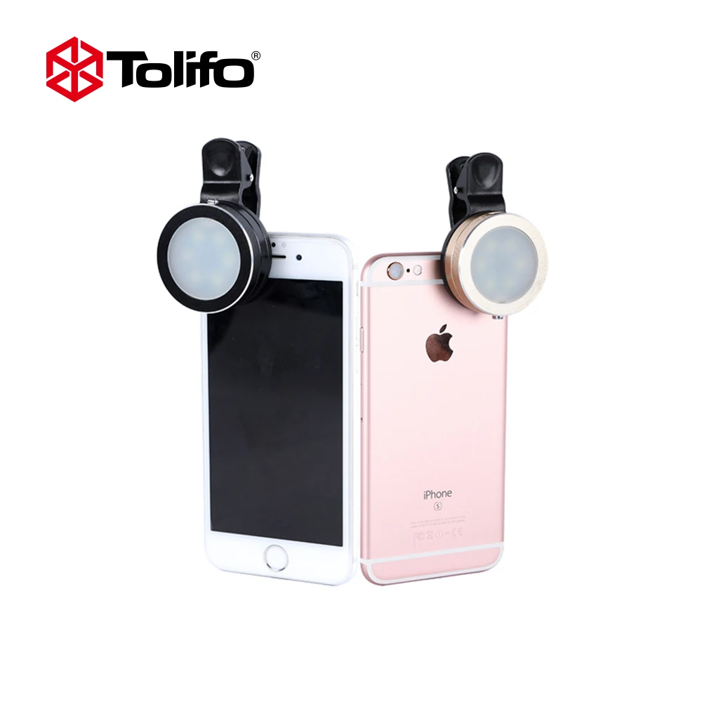 Tolifo HF0601 светодио дный светодиодный мобильный телефон фотография селфи свет