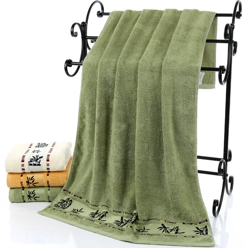 Супермягкое банное полотенце из бамбукового волокна 70*140 см 3 цвета|bamboo fiber bath