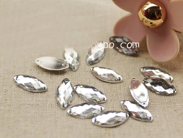 2018 новинка 100 шт./лот 9*18 мм сделай сам блестящая аппликация конский глаз для шитья