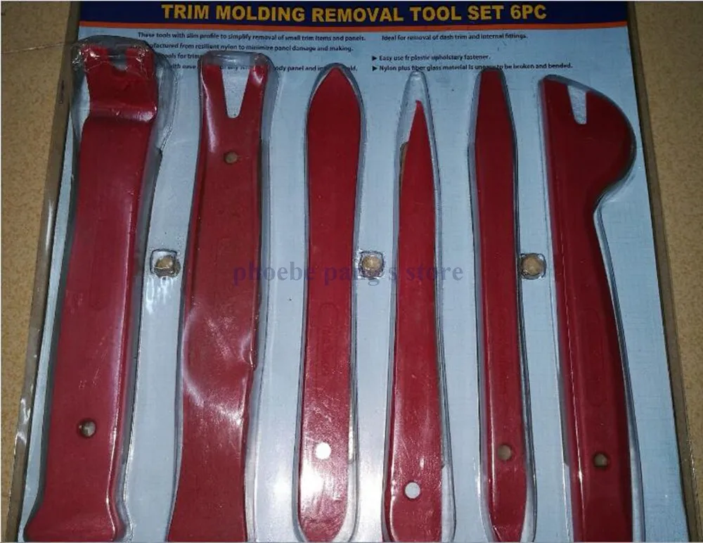 Оптовая продажа 6 комплектов пластиковый рычаг инструмент для разборки стерео