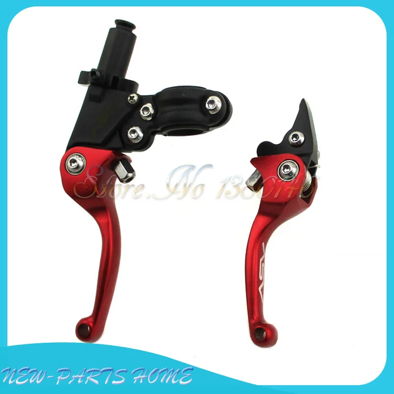 Красные новые алюминиевые складные сцепные рычаги для SDG SSR Orion Coolster Taotao Pit Dirt Bicks
