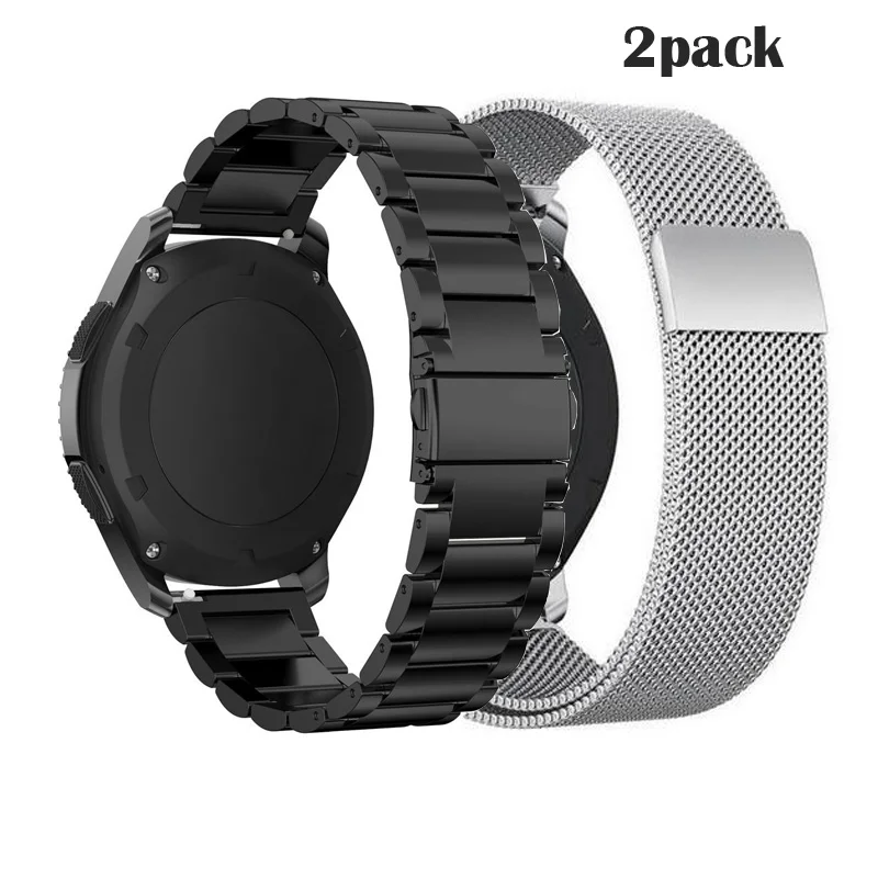 22 мм 20 18 для samsung gear sport S2 S3 Frontier классический ремешок часов huami amazfit bip huawei GT 2 galaxy watch