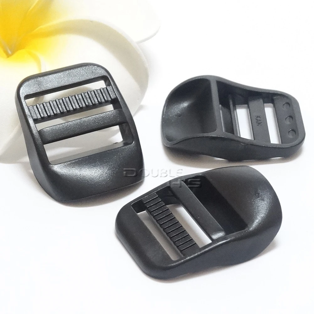 5 шт./лот 1 дюйм лестница замок слайдер пластиковые пряжки рюкзак лямки тесьма 26 мм