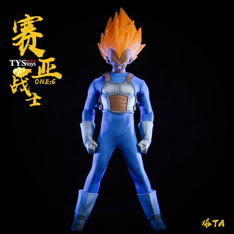 1/6 масштаб Косплей серии 1:6 модель. Воина Saiyan Son Goku/Вегета голову комплект одежды без тела для phicen/tbleague m33 m35 тела