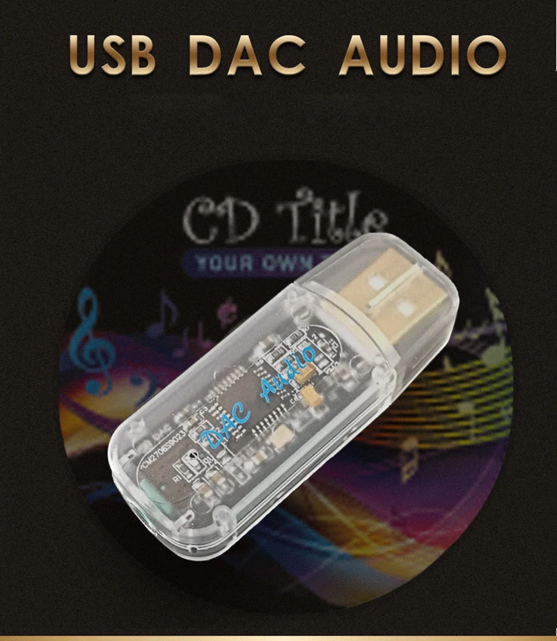 PCM2706+ ES9023 Портативный USB DAC HIFI Fever внешняя аудио карта декодер компьютер USB телефон OTG A3-005