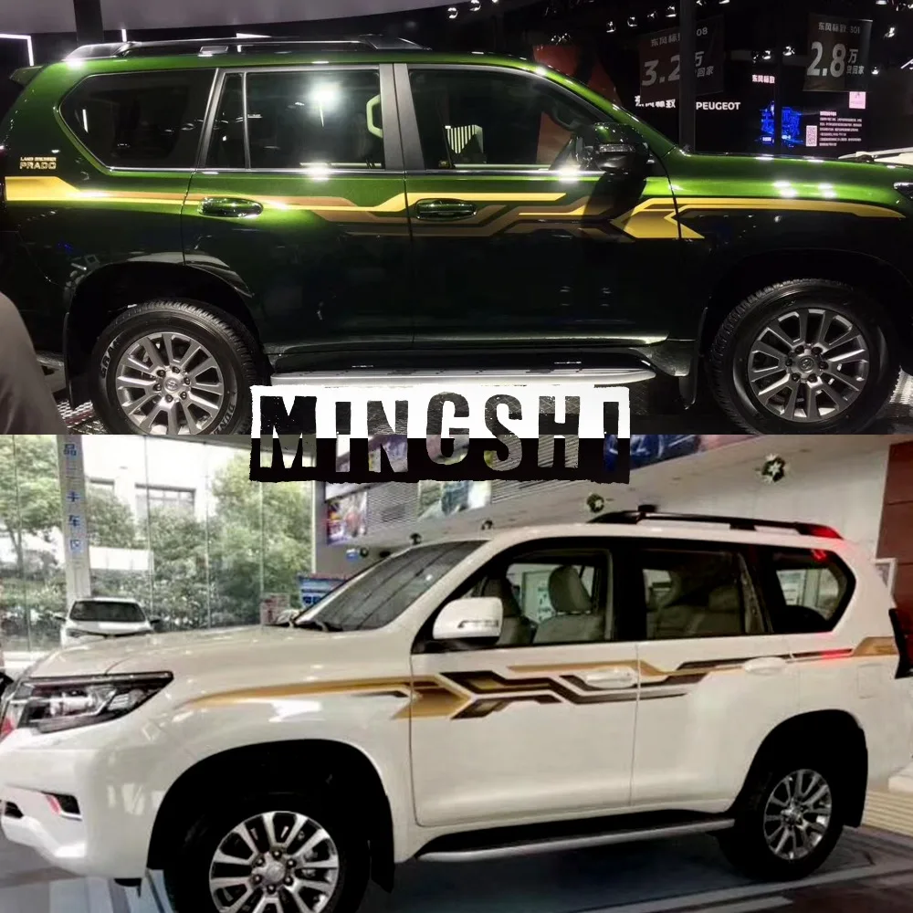 Новинка 3 м автостайлинг спортивные автомобильные наклейки кузова полосы для