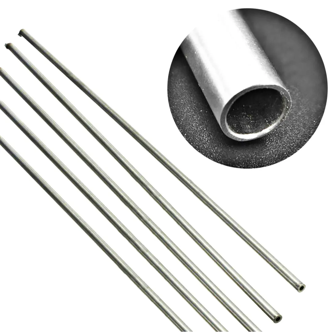 

5pcs New 304 Stainless Steel Capillary Tube Tubing OD 5mm ID 3mm Length 500mm