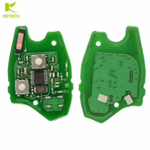 Keyecu Новый дистанционный ключ с 3 кнопками 433 МГц PCF7961M HITAG AES чип для Renault Logan Duster Clio4