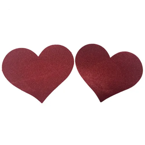 Wine Red 1/5 пар, секс-продукт, сексуальные покрывала для сосков с блестками, с кисточками, наклейки для сосок в форме сердца,, наклейки на грудь - Цвет: Wine Red