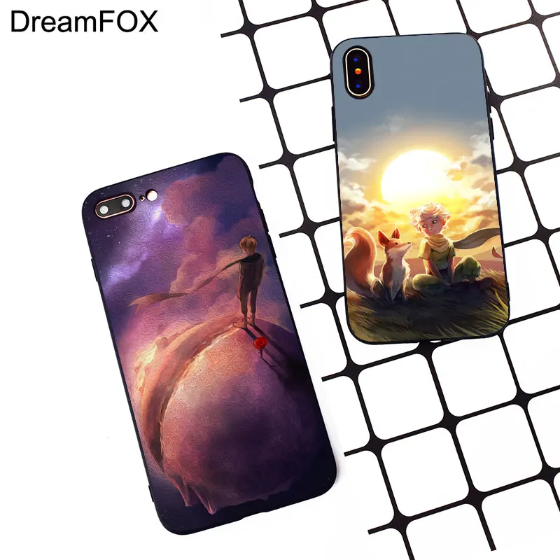 M301 Маленький принц земля космический черный силиконовый чехол для Apple iPhone 11 Pro XR XS