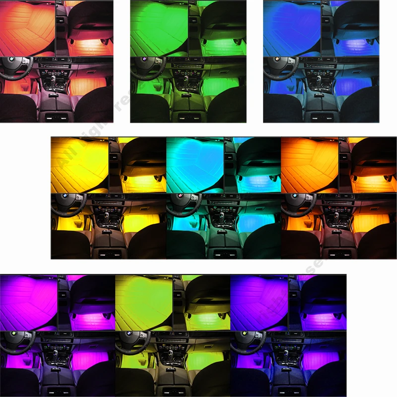 Светодиодная гирлянсветильник C5W 31 мм 36 39 41 C10W RGB 5050 6SMD с дистанционным