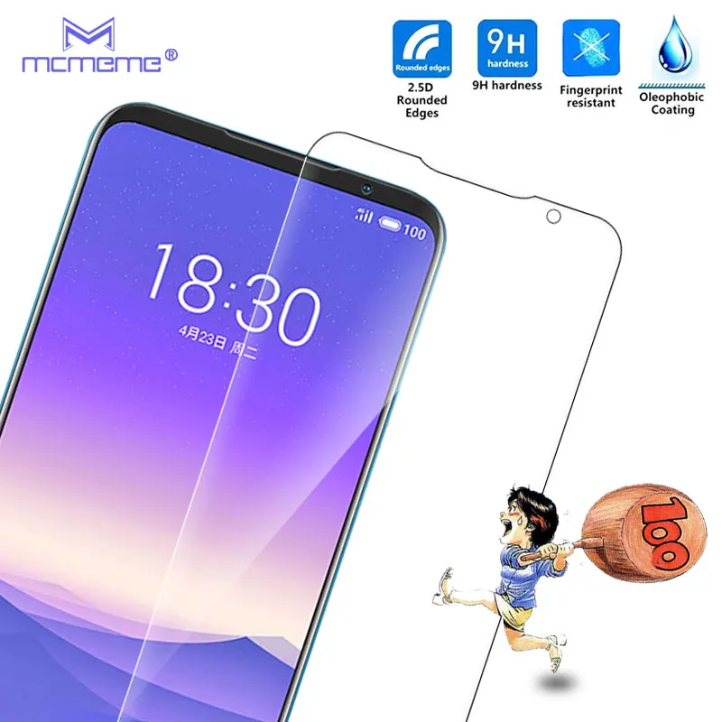 Защитная пленка для экрана телефона MEIZU 16s закаленное стекло 9H ультра тонкая