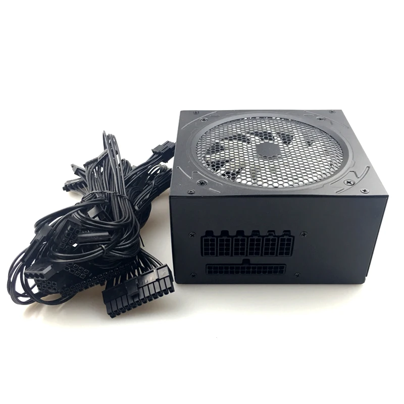 Max 850 Вт ATX источник питания тихий вентилятор для Intel AMD PC PSU PC компьютер Номинальная мощность 700 Вт 750 Вт 12 см вентилятор 12 В ATX PC блок питания PFC