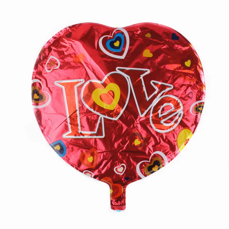 GOGO PAITY Wedding heart balloon aluminum foil ball wedding dress arranged room decoration | Дом и сад
