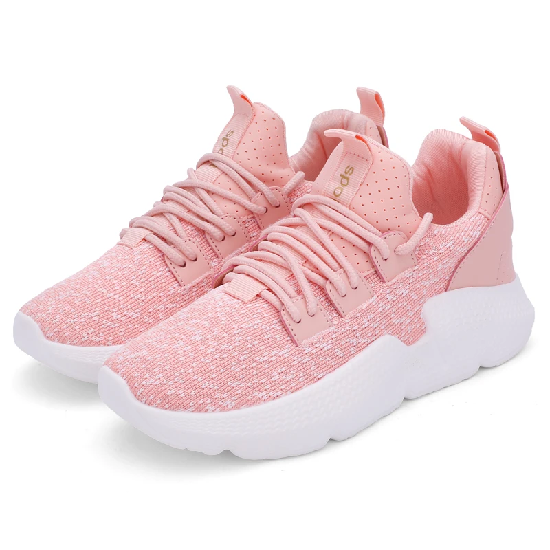 Женская обувь для бега Белая модная на платформе в стиле ретро Осенняя Дышащая