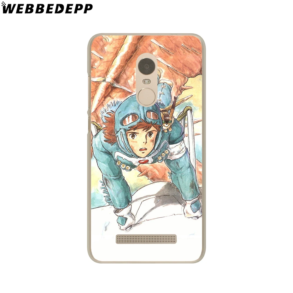 WEBBEDEPP studio ghibli Тоторо чехол для телефона для Xiaomi Redmi 4X 4A 5A 5 6plus Pro 6A S2 7 Note 5, 6, 7, 8 Pro 4X Go крышка