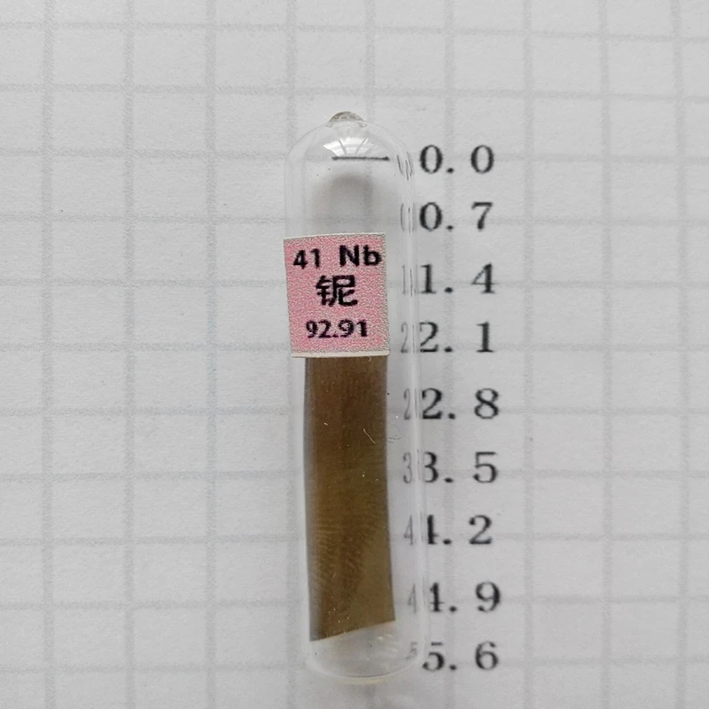 

5pcs Glass-sealed Niobium Metal Nb Sheet