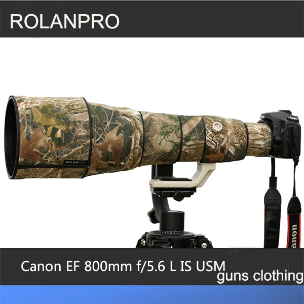 Фотокамера с камуфляжным покрытием для Canon EF 800 мм F/5 6 L IS USM | Электроника
