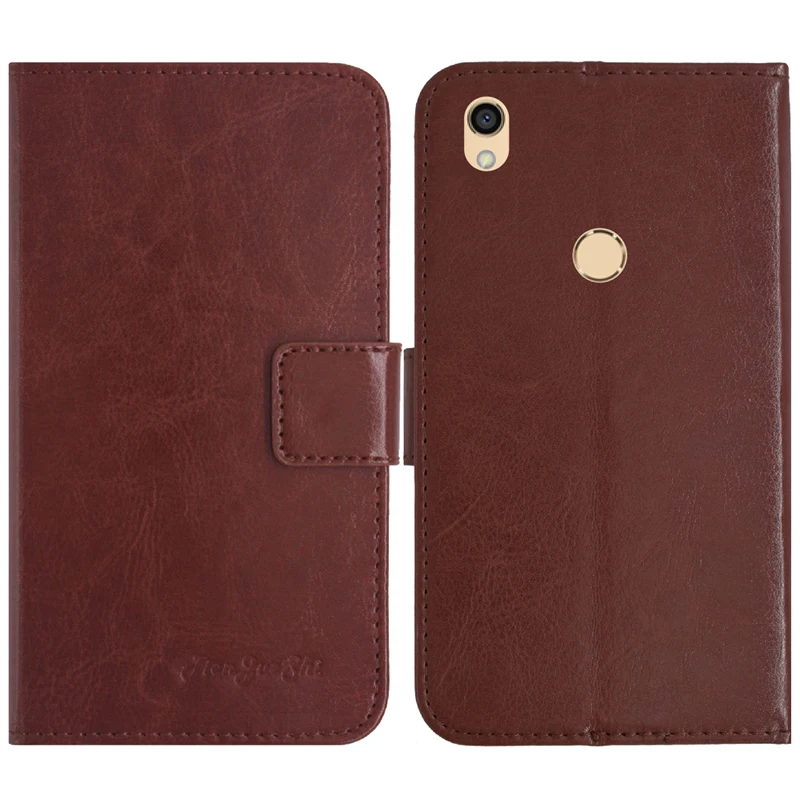 Чехол книжка TienJueShi защитный кожаный чехол кошелек Etui для TP Link Neffos C7 5 дюйма|Сумки