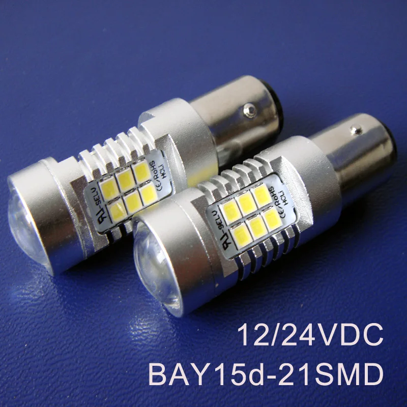 Высококачественный стоп сигнал для грузовых автомобилей 12/24 В BAY15d 1157 PY21/5W P21/5W BAZ15d