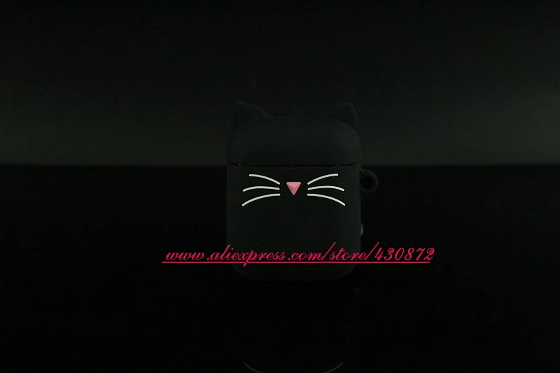 Для Airpods сумки 3D силиконовые наушники Минни Микки мультфильм беспроводной Bluetooth наушники чехол Защитный чехол для Airpods